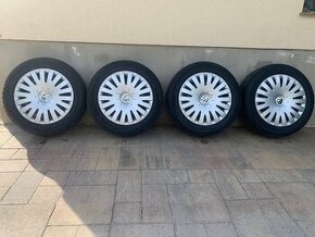 Oceľové disky 16”, 5x112 so zimnými pneumatikami 205/55 R16