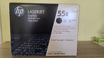 HP LASERJET 55X (4ks) originál tonery (doprava po SR v cene) - 1