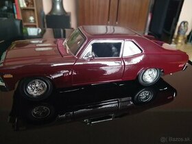 Predám Chevrolet Nova  SS. 1:18 Maisto