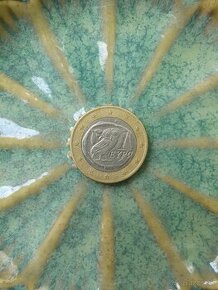 1 euro 2002 Grécko s písmenom ,,S,, - 1