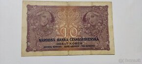 10 korun 1927 ČSR bankovka