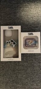 Karl Lagerfeld obal iPhone 14 Pro Max + AirPods 3 obal