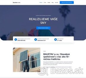 Predám hotovú web stránku bez čakania Ihneď k použitiu.