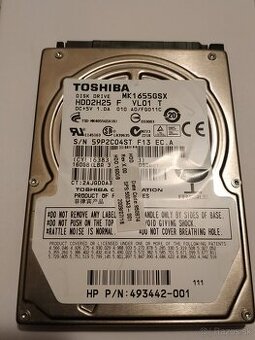 HDD 2x 160GB 2.5"