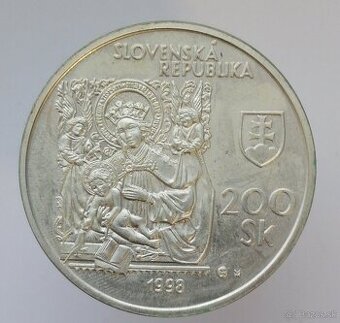 Slovensko 200 korún, 1998 ,,,,