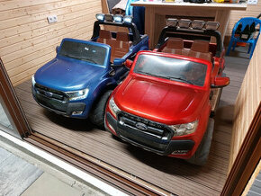 2x detské elektrické autíčko Ford Ranger 4x4