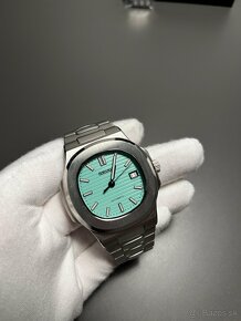 Seiko mod Nautilus Tiffany Blue