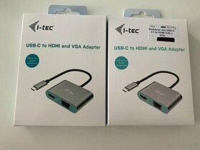 i-Tec USB-C HDMI + VGA ADAPTER - 1