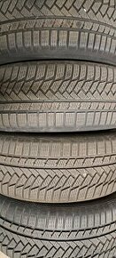 Predám 4ks jazdené zimné 235/55r18-100H Continental