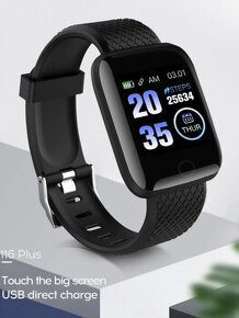 (IHNEĎ) Fitness Smart hodinky D20, čierne