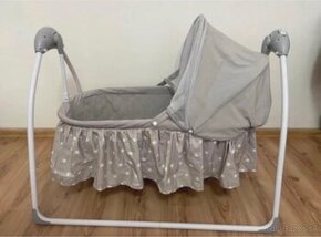 Detská kolíska NEW BABY Swingy s melódiami a časovačom