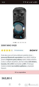 Sony MHC-V42D čierny