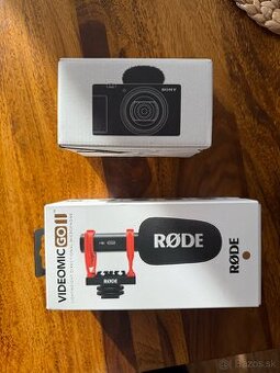 Sony ZV-1 II + RODE Videomic GO II - 1