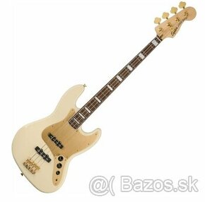 Fender Squier 40th Anniversary Jazz Bass Gold Edition LRL Ol