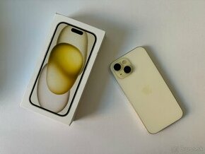 PREDAM/VYMENIM IPHONE 15 / YELLOW / 100% STAV