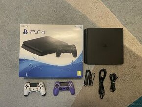 PS4 SLIM + 2 ovládače ‼️AKO NOVÁ‼️ - 1