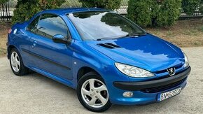 Peugeot 206 CC Cabrio 1,6 benzín 80kW