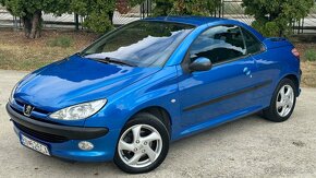 Peugeot 206 CC Cabrio 1,6 benzín 80kW