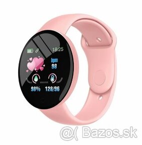 (IHNEĎ) Fitness Smart hodinky D18, ružové - 1