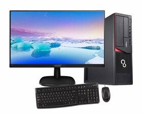 Fujitsu Esprimo E720 i5 + monitor + myš + klávesnica