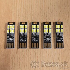 USB LED svetlá 6000K