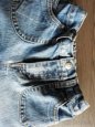 Rifľové dievčenské krátke nohavice - 1