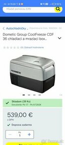 Dometic Group CoolFreeze CDF 36 chladiaci a mraziaci box kom