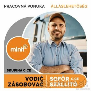 Vodič kamiónu - skupina C,CE