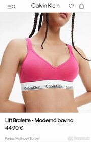 Športová podprsenka / bralet Calvin Klein, veľ.M