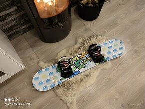 Snowboard 125 cm s viazaním