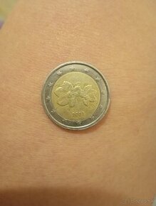 Predám 2 e mincu Finland 2001