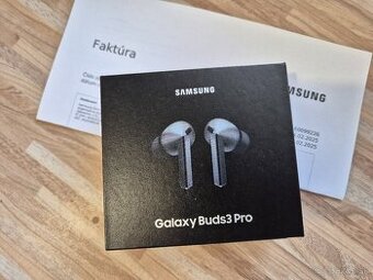 Samsung Galaxy Buds 3 Pro Silver - nové