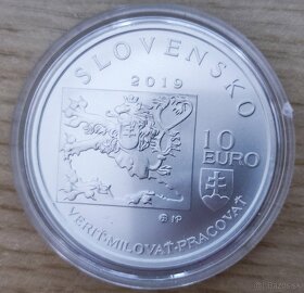 Vymením 10 eur Slovensko 2019 - M. R. Štefánik