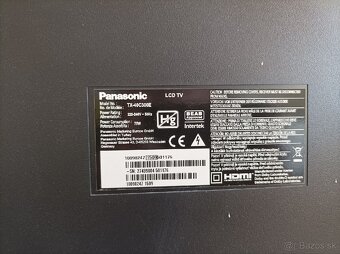 Tv Panasonic TX-40C300E na suciastky