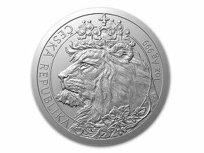 Český lev 2021 1oz Strieborná minca ihneď k odberu
