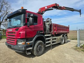 SCANIA P360 4X4 /2 SKLAPAC / RUKA / EURO 5 - 1