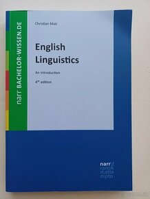 Predám knihu - Christian Mair - English Linguistics 4th ed.