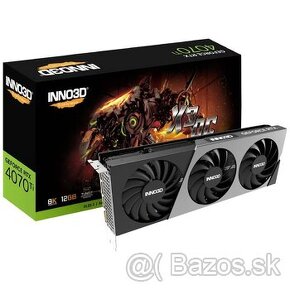 Inno 3D Nvidia GeForce RTX 4070 Ti 12 GB GDDR