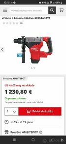 MILWAUKEE M18 FUEL" 8 KG SDS-MAX