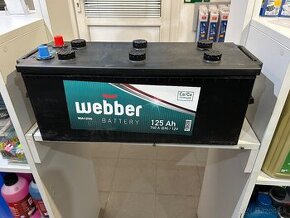 Batéria pre nákladné vozidla WEBBER 12V 125AH