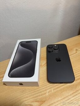 Apple iPhone 15 Pro black titanium 256gb