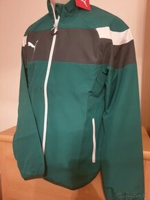 PUMA Jacket pôvabnej zelenej farby,oficialný,nový produkt