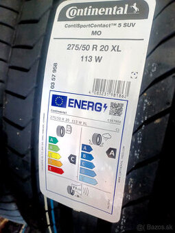 Continental SportContact 5 275/50 R20 113W