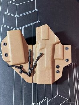 Heckel holsters AIWB coyote 100% stav glock 19