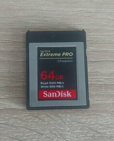 XQD pamätová karta 64GB