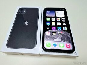 APPLE IPHONE 11 64GB BLACK TOP STAV - 1