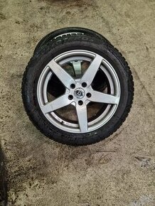 Predam 4 ks alu disky 225/50 r17+zimne pneu