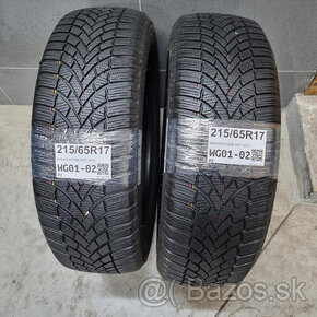 Zimné pneumatiky 215/65 R17 BRIDGESTONE DOT3219