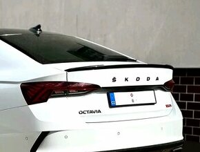 SKODA OCTAVIA 4 IV spoiler kridlo lipko na kufor