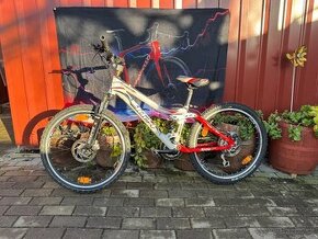 Detský Horský Celoodpružený Bicykel TECNOBIKE 1024 24”